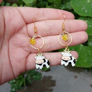 COPY - Cow earrings